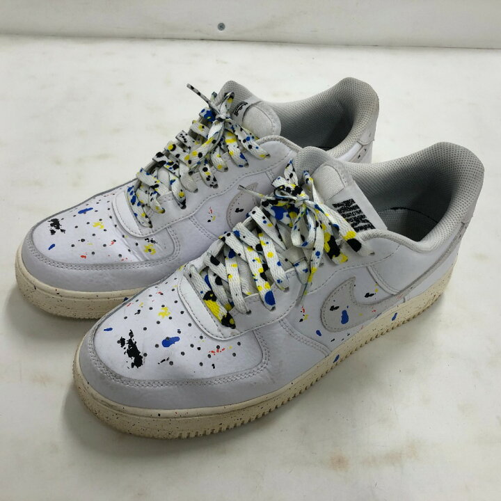 楽天市場】【中古】 ナイキ NIKE AIR FORCE 1 07 LV8 PAINT SPLATTER 