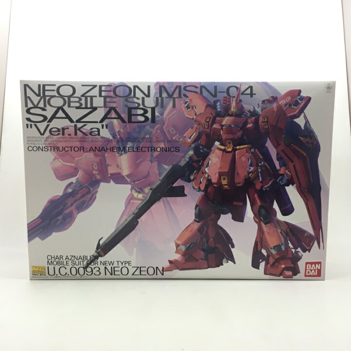 楽天市場】【中古】 〇 [ガンプラ] MG 1/100 MSN-04 サザビー Ver.Ka 