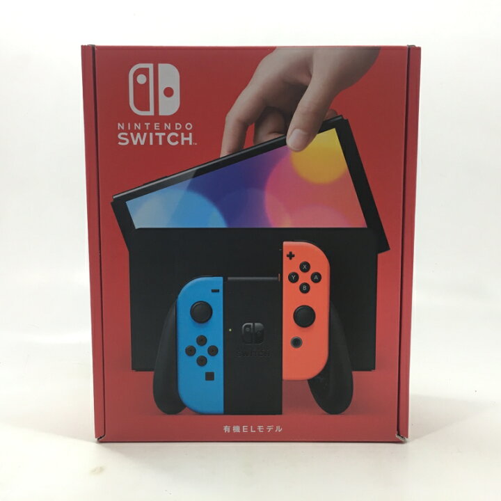 楽天市場】【中古】 〇 未使用品 Nintendo Switch本体 有機ELモデル 
