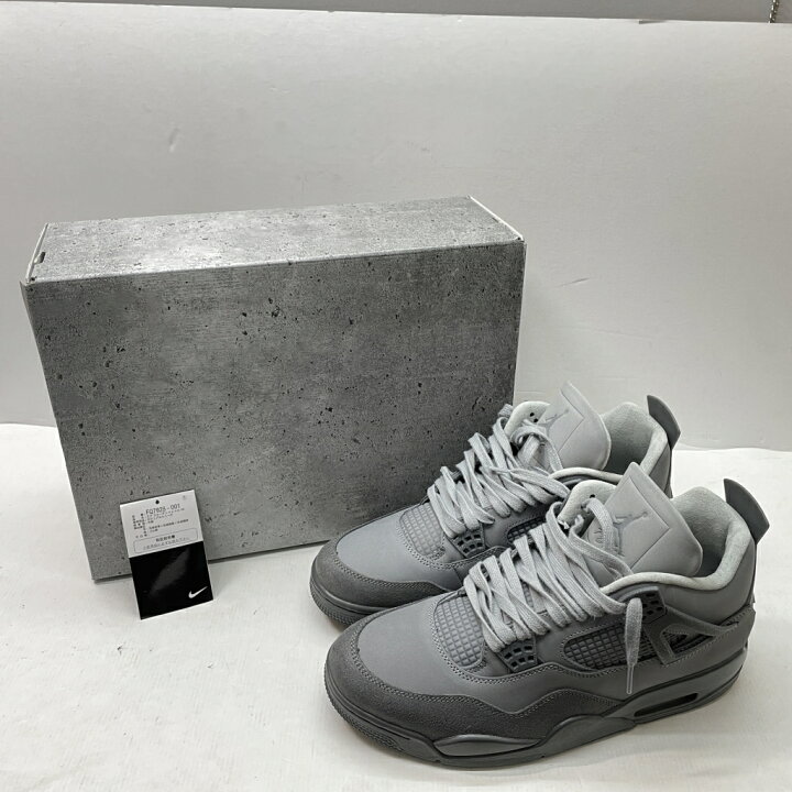 楽天市場】【中古】 ナイキ NIKE Air Jordan 4 Retro SE Wet Cement  