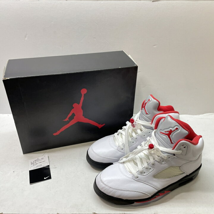 楽天市場】【中古】 ナイキ NIKE AIR JORDAN 5 Retro 『Fire Red 