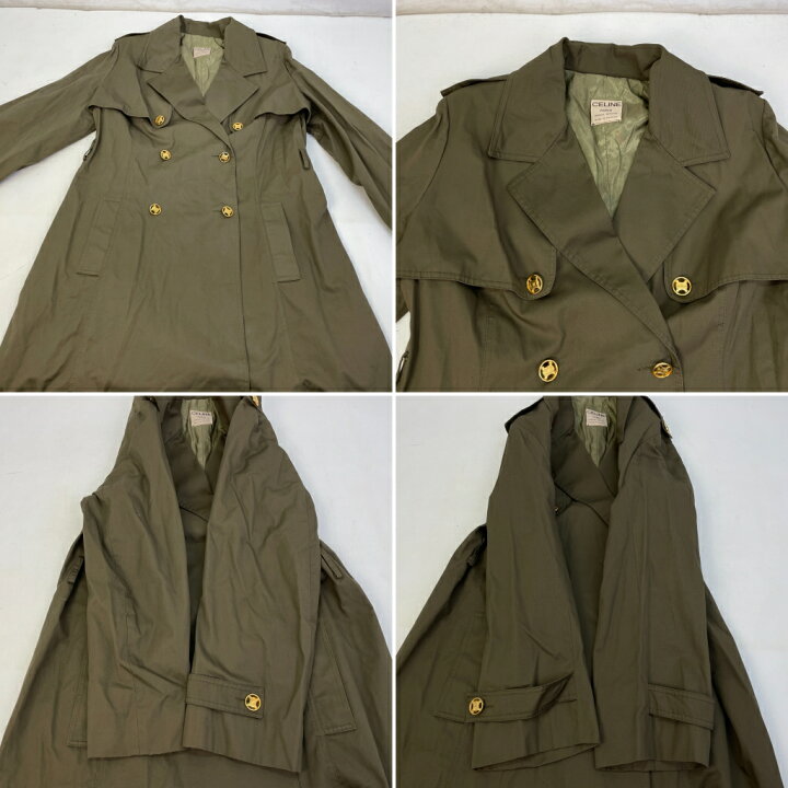 楽天市場】【中古】 セリーヌ CELINE ロングコート ジェーシーシー期  
