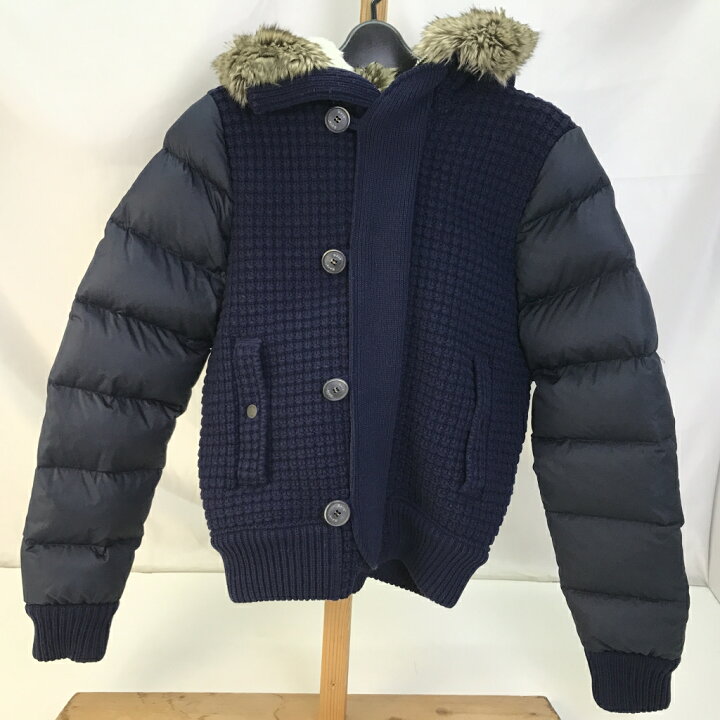 楽天市場】【中古】 バーク BARK ダウンジャケット ニット×ダウン 