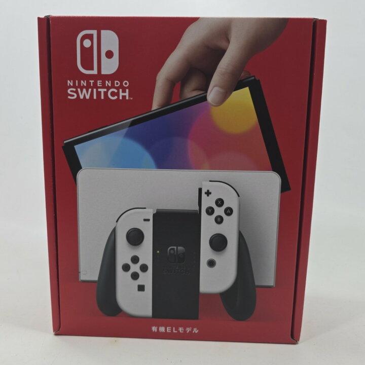楽天市場】【中古】 〇 未使用品 Nintendo Switch 有機ELモデル 