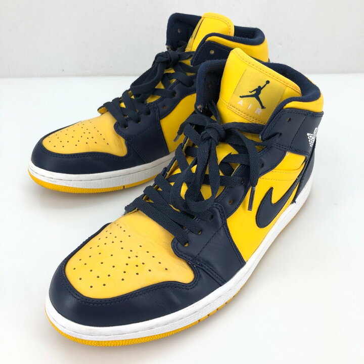 楽天市場】【中古】 ナイキ NIKE エアジョーダン1 ミッド カレッジ 