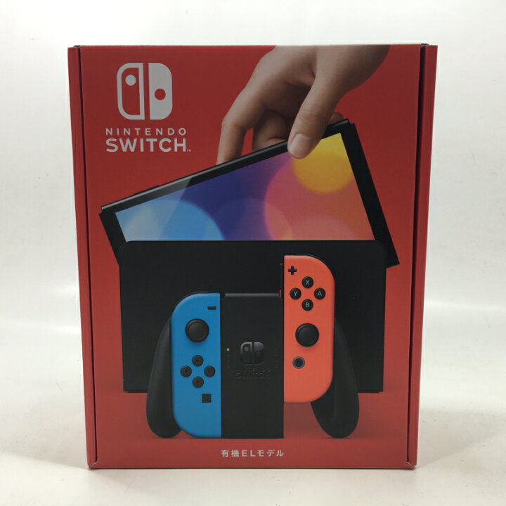 楽天市場】【中古】 〇 未使用品 Nintendo Switch本体 有機ELモデル  