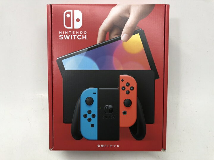 楽天市場】〇 未使用品 Nintendo Switch本体 有機ELモデル Joy-Con(L  
