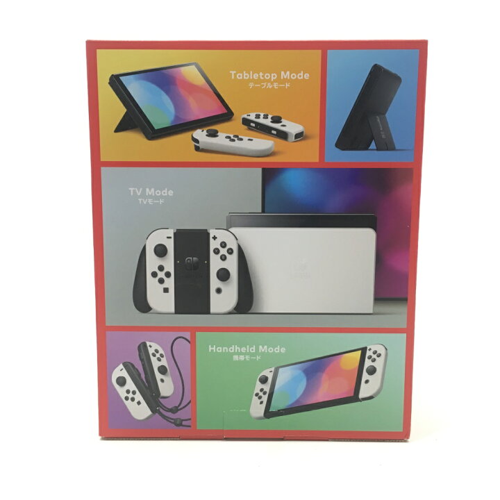 楽天市場】【中古】 〇 未使用品 Nintendo Switch本体 有機ELモデル 