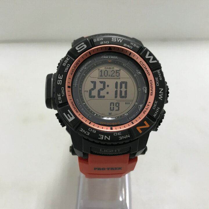 楽天市場】【中古】 カシオ CASIO PRO TREK プロトレック ブラック 