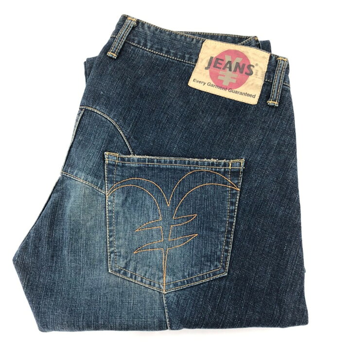 楽天市場】【中古】 エンジーンズ YEN JEANS インディゴブルー サイズ 