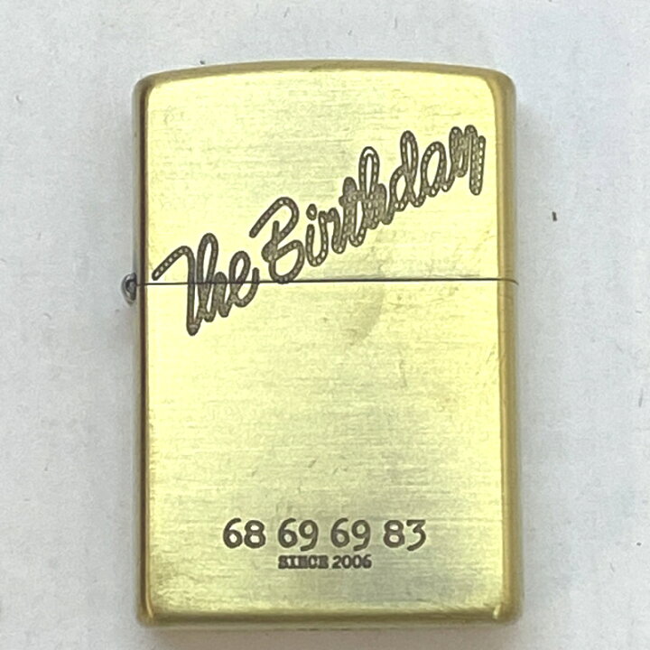 楽天市場】【中古】ジッポ ZIPPO The Birthday 限定モデル 