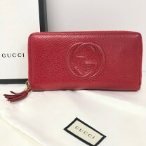 楽天市場】gucci(グッチ) soho ソーホー ラウンドファスナー長財布の通販