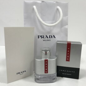 【中古】 PRADA LUNA ROSSA EAU DE TOILETTE 香水 プラダ ルナロッサ 50ml 香水 07w3217 【大和店】