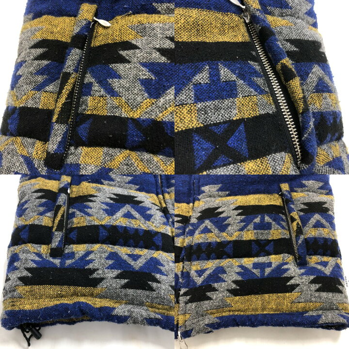 楽天市場】【中古】 ANDSUNS アンドサンズ 中綿ベスト ブルー サイズM 