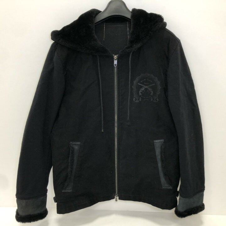 楽天市場】【中古】 roarguns ロアーガンズ ジップパーカー 黒 BLACK 