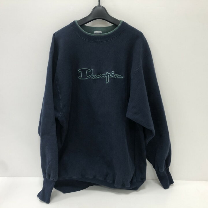 楽天市場】【中古】 Champion Reverse Weave 刺繍ロゴ トレーナー USA 