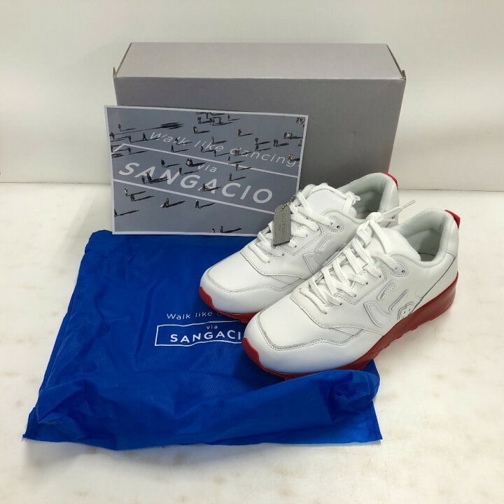 楽天市場】【中古】 via SANGACIO サンガッチョ にゅ～ずbe WHITE×RED 