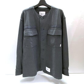 【中古】 Wtaps Scout / LS / Rapo. Twill Charcoal ダブルタップス スカウト / LS / ラポ. ツイル チャコール サイズM メンズ ジャケット アウター 222WVDT-SHM04 03w14068【入間店】
