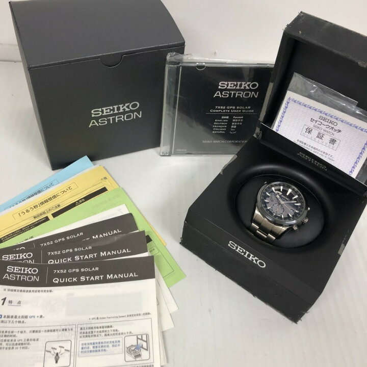 楽天市場】【中古】 SEIKO ASTRON SBXA003 チタン セイコーアストロン 