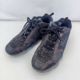 【中古】 ナイキ NIKE×STUSSY ステューシー AIR ZOOM SPIRIDON CAGE 2 エアズームスピリドン ケージ 2 ブラック/黒 26.5cm ベトナム製 メンズ スニーカー CQ5486-001 05w09957 【館林店】