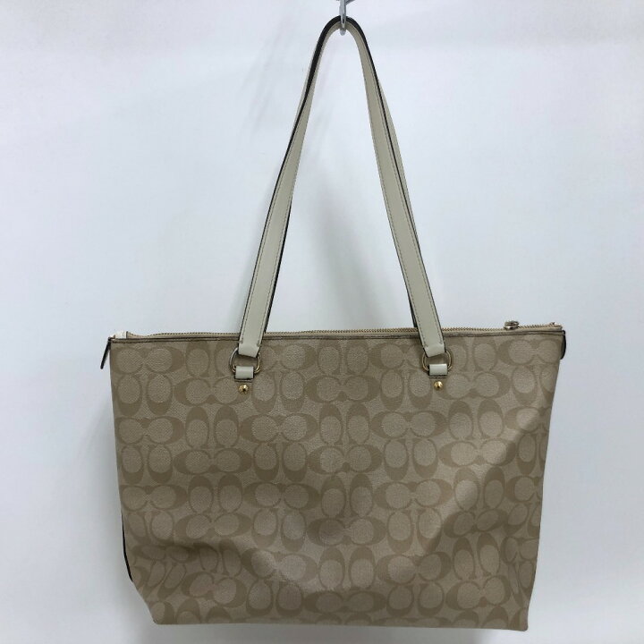 楽天市場】【中古】 コーチ COACH シグネチャーギャラリートート 