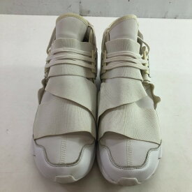 04w4654∞※【中古】 adidas × Y-3 アディダス ワイスリー ヨウジ・ヤマモト QASA HIGH カーサ ハイ AQ5500 ホワイト スニーカー 26.5cm 【八王子店】