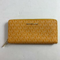 MICHAEL KORS ラウンドジップ 長財布 ブラウン MK柄 未使用 楽天市場 