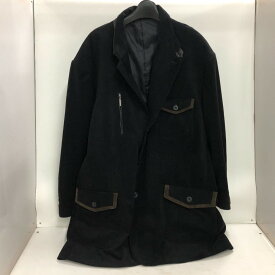 【中古】 PAGELO パジェロ 合成皮革コート ブラック メンズ サイズ不明 アウター ポリエステル 02w21366 【牛久店】