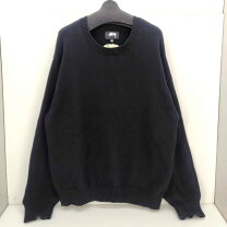 楽天市場】STUSSY（カラーブラック）（ニット・セーター｜トップス 
