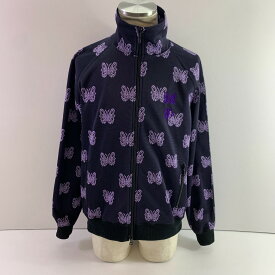04w6280▽※【中古】Needles ニードルス 25SS Kae Tanaka 田中かえ Track Jacket - Poly Jacquard トラックジャケット QV424 パープル サイズ【八王子店】