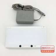 【中古】 【3DS】ニンテンドー3DS 本体のみ ホワイト SDカード2GB + 充電器 ＊動作確認/初期化済み＊ 05w…