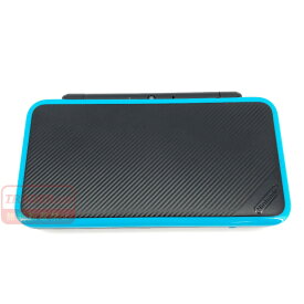 【中古】 【new 2DSLL】new NINTENDO 2DSLL 本体のみ ブラック×ターコイズ microSDカード4GB ＊動作確認/初期化済み 05w22543T 【館林店】