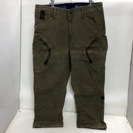 【中古】 G-Star Raw ジースターロウ Rovic 3D エアフォース ジップ カーゴ パンツ サンド カーキブラウン メンズ サイズ30×30 D12336-4893-241 02r16296 中古品 【牛久店】