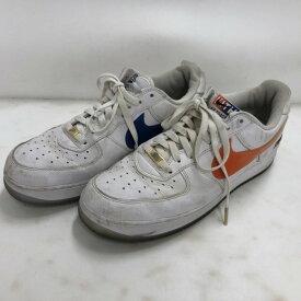 【中古】 NIKE × KITH (ナイキ×キス) AIR FORCE 1 LOW エアフォース1ロー 限定KITHコラボ ローカット スニーカー CZ7928-100 29cm メンズ ホワイト オレンジ ブルー 白 青 02r16503 中古品 【牛久店】