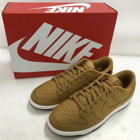 【中古】 NIKE (ナイキ) WMNS DUNK LOW "QUILTED" ウィメンズ ダンク ロー キルテッド DX3374-700 28.5cm 茶 ブラウン キャメル 箱あり 02r16658 中古品 【牛久店】