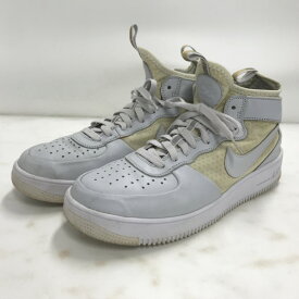 【中古】 NIKE (ナイキ) Air Force 1 Ultraforce Mid エア フォース 1 ウルトラフォース ミッド 864014-002 29.0cm 白 ホワイト 灰 グレー メンズ ハイカットスニーカー 02r16720 中古品 【牛久店】