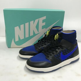 【中古】 NIKE (ナイキ) SB Zoom Dunk High Elite QS スケートボーディング ダンクハイ エリート 918287-041 27.0cm 黒 ブラック 青 ブルー メンズ スニーカー 箱あり 02r16722 中古品 【牛久店】