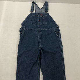 【中古】 DICKIES (ディッキーズ) STONEWASHED INDIGO BIB OVERALL デニム インディゴ オーバーオール 8396SNB 46×32 青 ブルー 02r17127 【牛久店】