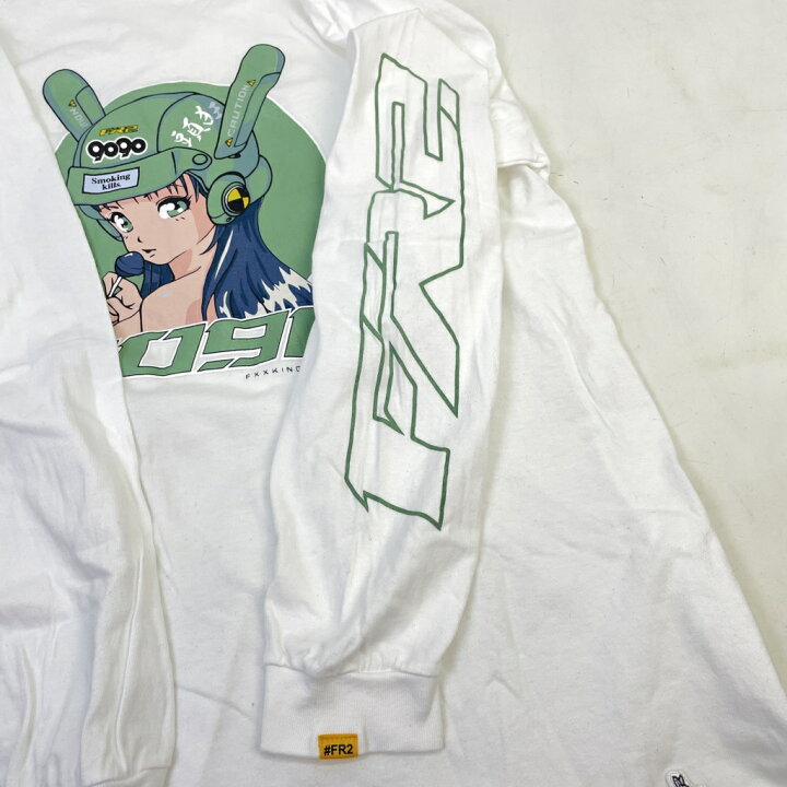 楽天市場】【中古】#FR2×9090 Biker Girl L/S T-shirt バイカーガール  