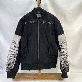 【中古】C.E cavempt SPECKLE BOMBER JACKET ボンバージャケット サイズS 黒 ブラック メンズ ハイブランド 中古品 01r9454【結城店】