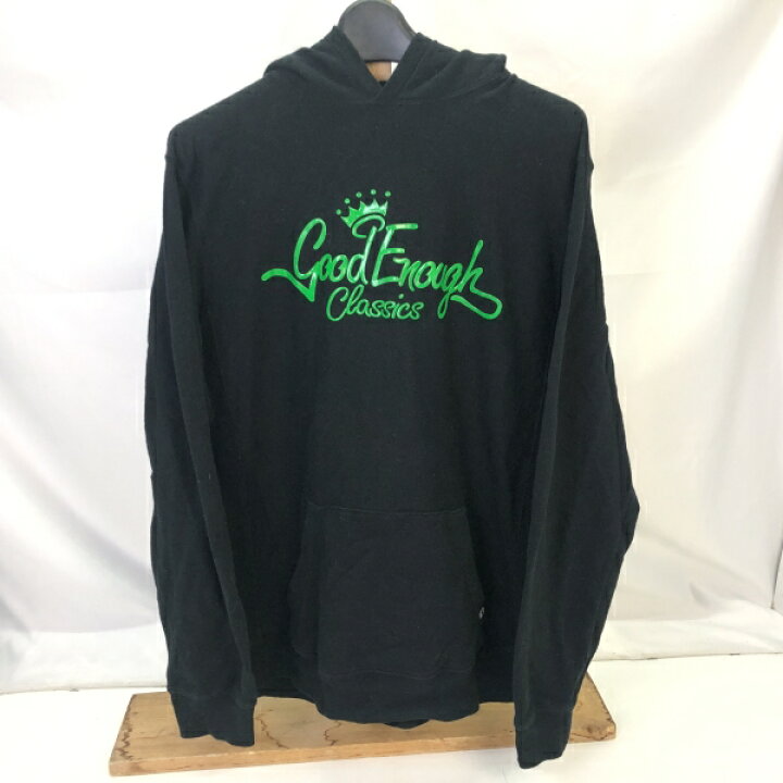 楽天市場】【中古】GOOD ENOUGH グッドイナフ ロゴパーカー Mサイズ 
