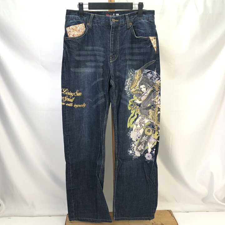楽天市場】【中古】抜刀娘 ばっとうむすめ デニムパンツ サイズ34 