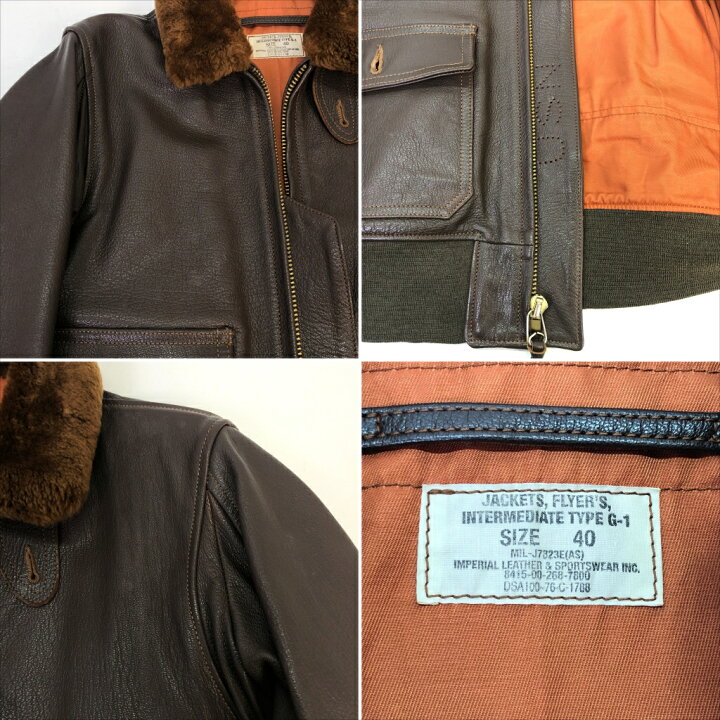 楽天市場】【中古】COLIMBO コリンボ G-1 フライトジャケット IMPERIAL 
