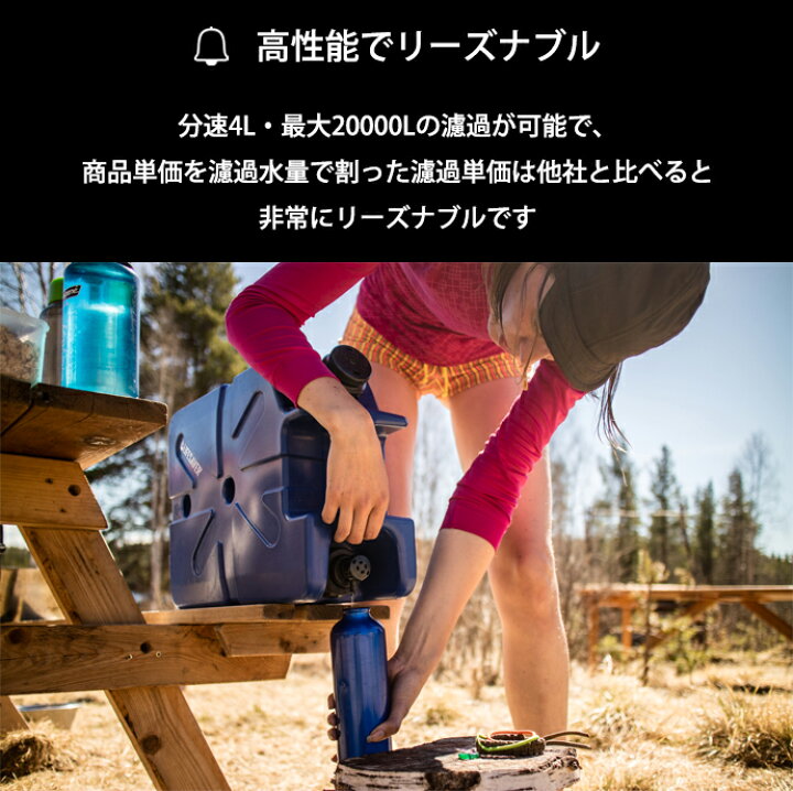 楽天市場】LifeSaver Jerrycan ライフセーバー ジェリーカン 携帯浄水 