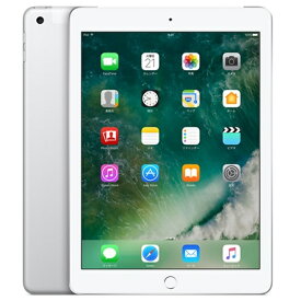 【中古】(並品)〈SIMフリー〉Apple iPad 第5世代 Wi-Fi+Cellular 32GB シルバー MP1L2J/A au解除版【安心保証90日/赤ロム永久保証】iPad5 本体 アイパッド タブレット