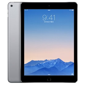【中古】(良品) au Apple iPad Air 第2世代 MGGX2J/A 16GB スペースグレイ【安心保証90日/赤ロム永久保証】iPadAir2 本体 アイパッド タブレット