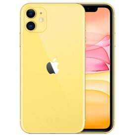 【中古】(並品)〈SIMフリー〉Apple iPhone 11 64GB イエロー MWLW2J/Aバッテリー90％以上【安心保証90日/赤ロム永久保証】iPhone11 本体 アイフォン アイフォーン