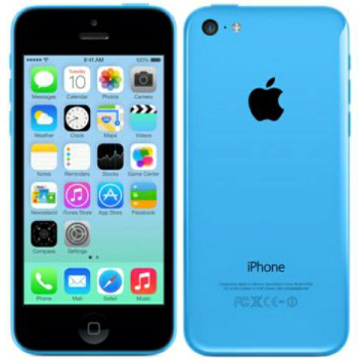 楽天市場】【中古】(並品) SoftBank Apple iPhone 5c 32GB ブルー 