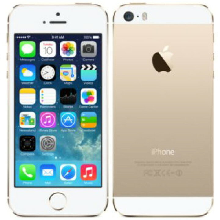 楽天市場】【中古】(並品) au Apple iPhone 5s 16GB ゴールド ME334J/A 