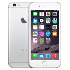 【中古】(並品) docomo Apple iPhone 6 16GB シルバー MG482J/A【安心保証90日/赤ロム永久保証】iPhone6 本体 アイフォーン アイフォン